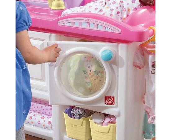 Дитячий стіл-пеленатор для ігор з ляльками LOVE & CARE DELUXE NURSERY, 95х25х80 Step 2 (847100), зображення 4