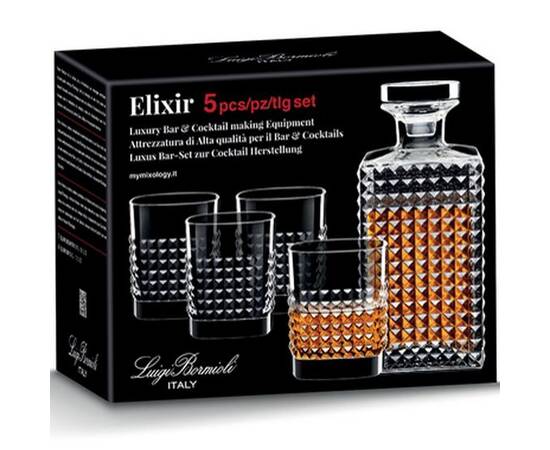 Набор Elixir для виски, 5 предметов Luigi Bormioli (12469/01), изображение 7