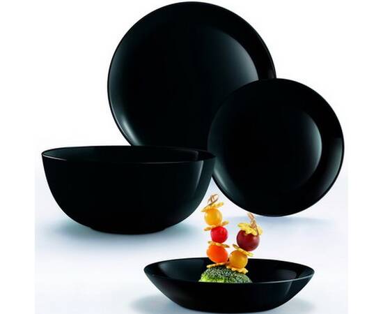 Салатник Luminarc DIWALI BLACK 210 мм (P0790), изображение 2