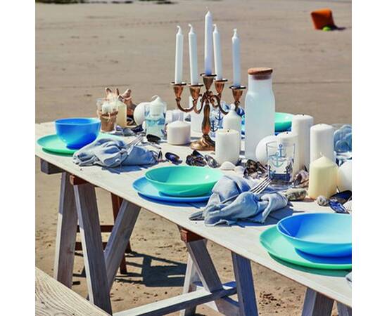 Салатник Luminarc DIWALI LIGHT TURQUOISE 210 мм (P2615), зображення 2
