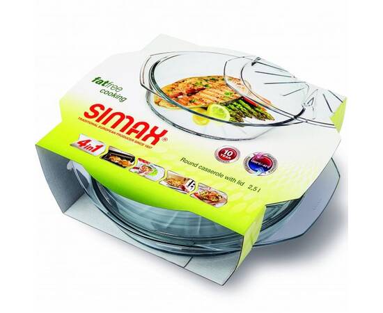 Кастрюля 2,5л кругла рифлена Simax (s6176/6186/P), изображение 4