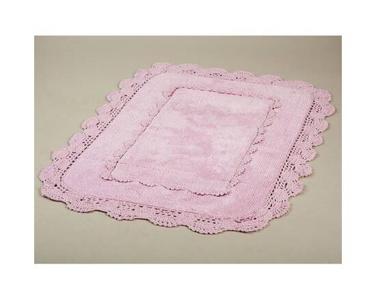 Набір килимків Irya Anita pembe рожевий 60x90+40x60 (2000022200349), Колір: рожевий, Розмір: 60x90, зображення 2