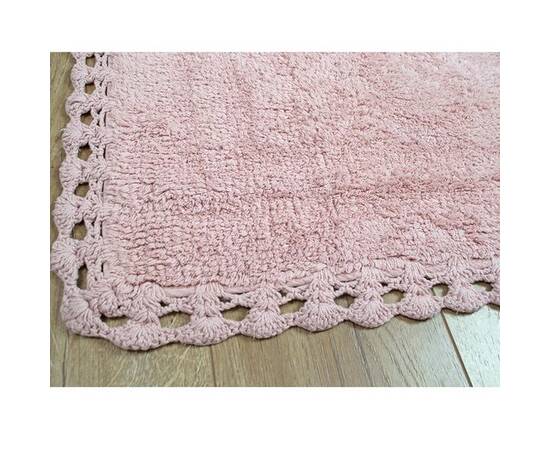 Набор ковриков Irya Debra g.kurusu пудра 60x90+40x60 (svt-2000022214018), Цвет: розовый, Размер: 60x90, изображение 2