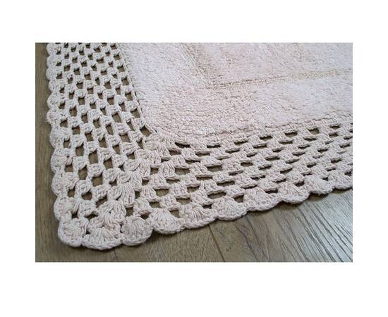 Набор ковриков Irya Lizz pembe розовый 70x100+45x65 (svt-2000022213936), Цвет: розовый, Размер: 70x100, изображение 2