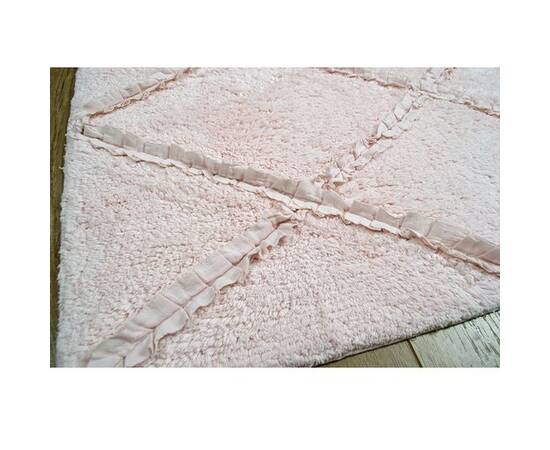 Набор ковриков Irya Nadia pembe розовый 60x90+40x60 (svt-2000022214056), Цвет: розовый, Размер: 60x90, изображение 2