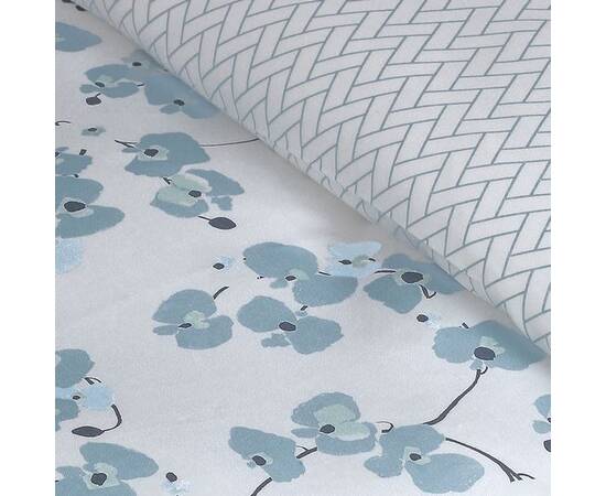 Постільна білизна Pavia 200x220 VIOLA (401997), Розмір: двоспальний євро 200х220, Основний колір: бірюзовий, зображення 5