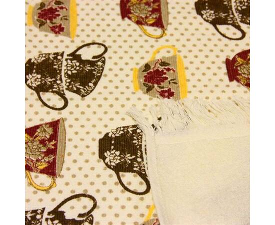 Рушник IzziHome Чашка 40х60 коричнева (48689), зображення 3