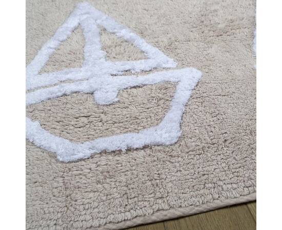 Килимок Irya Lodka natural 50x90 (svt-2000022223904), Колір: кремовий, Розмір: 50x90, зображення 2