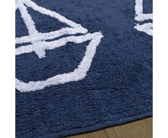 Килимок Irya Lodka navy 50x90 (svt-2000022223911), Колір: синій, Розмір: 50x90, зображення 2