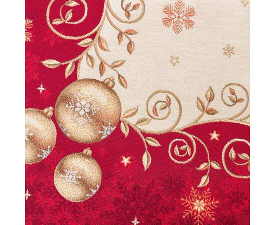 Скатертина гобеленова Новорічне диво 137х280 LiMaSo (RUNNER670-280)