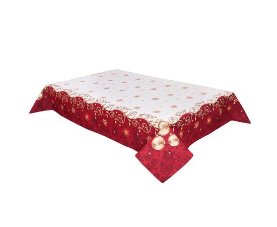 Скатертина гобеленова Новорічне диво 137х280 LiMaSo (RUNNER670-280)