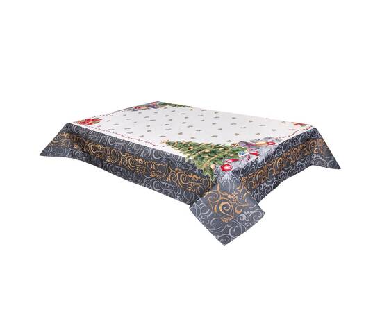Скатертина гобеленова Новорічний сюрприз 137х280 LiMaSo (RUNNER536G-280)