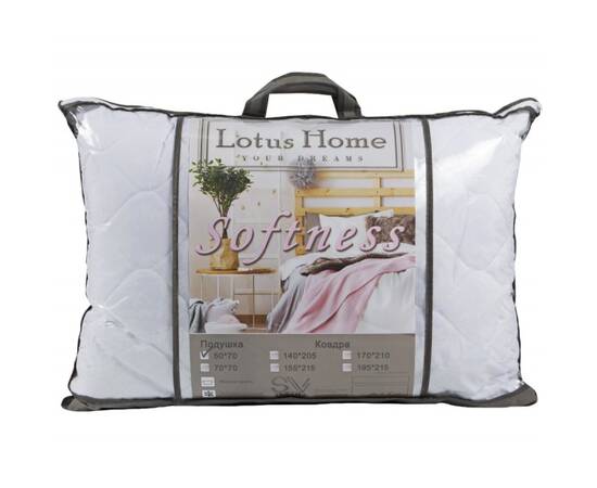 Подушка Lotus 50x70 Softness Dotty (svt-2000022220408), Цвет: белый, Размер: 50x70, изображение 3