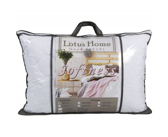 Подушка Lotus 50x70 Softness Holly (svt-2000022220415), Колір: білий, Розмір: 50x70, зображення 3