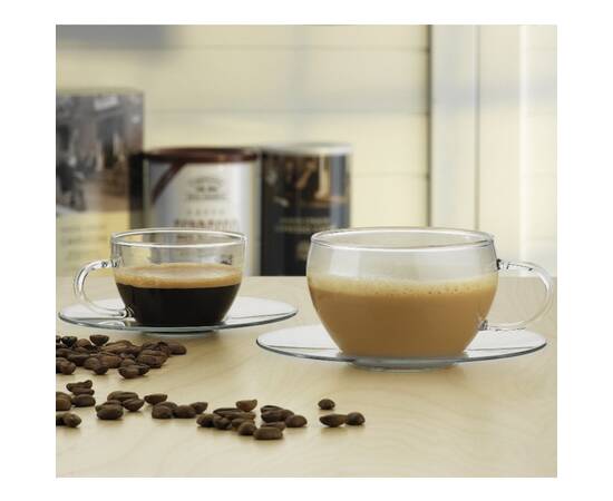 Набор чашек 4 шт 0,10 л Piccolo с блюдцами Simax (s2652/4242/4)