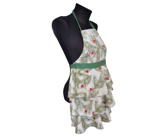 Фартук 3/7 лет детский з воланами Ялинка Прованс (013753), изображение 2