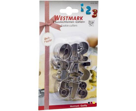 Форми для печенья цыфры 0-9 WESTMARK (W35382280), изображение 3