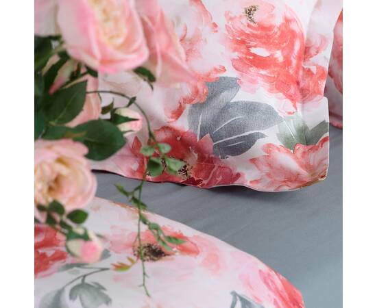 Постельное белье Pavia 200x220 ROSETTA (402040), Размер: двуспальный евро 200х220, Основной цвет: розовый, изображение 2