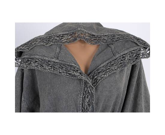 Халат Buldans Misk antrasit L/XXXL (svt-2000022239622), Колір: сірий, Розмір: L/3XL, зображення 3