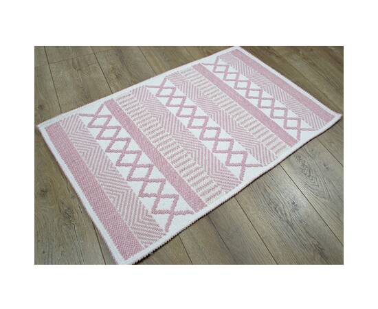 Набір килимків Irya Kitaro pudra пудра 60x90+40x60 (svt-2000022238151), Колір: рожевий, Розмір: 60x90, зображення 2