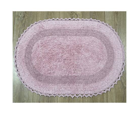 Набор ковриков Irya Vermont g.kurusu пудра 60x90+40x60 (svt-2000022237888), Цвет: розовый, Размер: 60x90, изображение 2