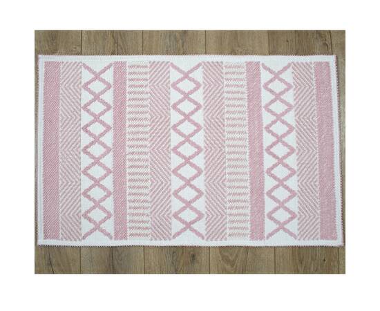 Коврик Irya Kitaro pudra пудра 75x115 (svt-2000022238397), Цвет: розовый, Размер: 75x115, изображение 2