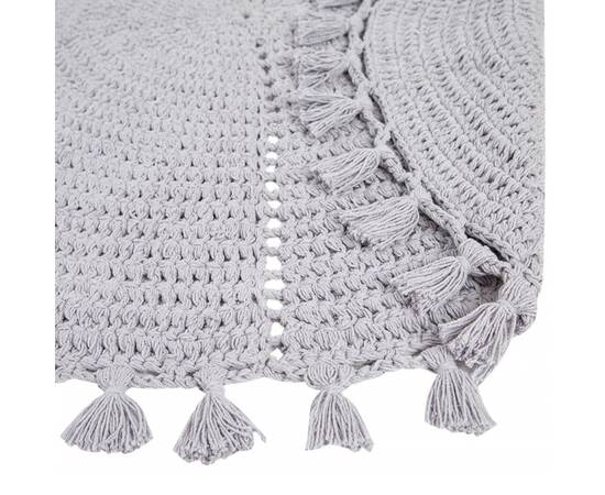 Коврик Irya Olita lilac лиловый 100x100 (svt-2000022242905), Цвет: лиловый, Размер: Ø100, изображение 2