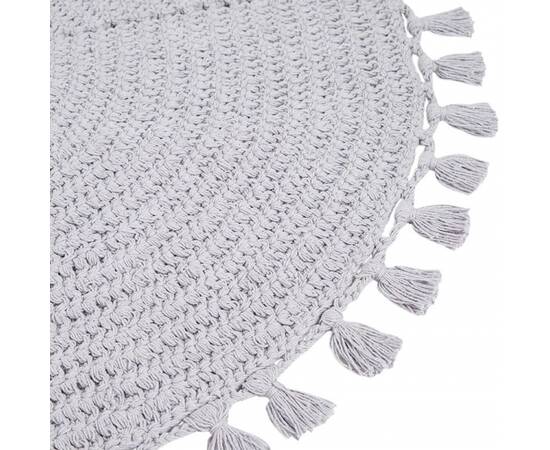 Коврик Irya Olita lilac лиловый 100x100 (svt-2000022242905), Цвет: лиловый, Размер: Ø100, изображение 3