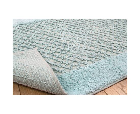 Килимок Irya Waffles aqua 60x120 (svt-2000022242578), Колір: бірюзовий, Розмір: 60x120, зображення 2