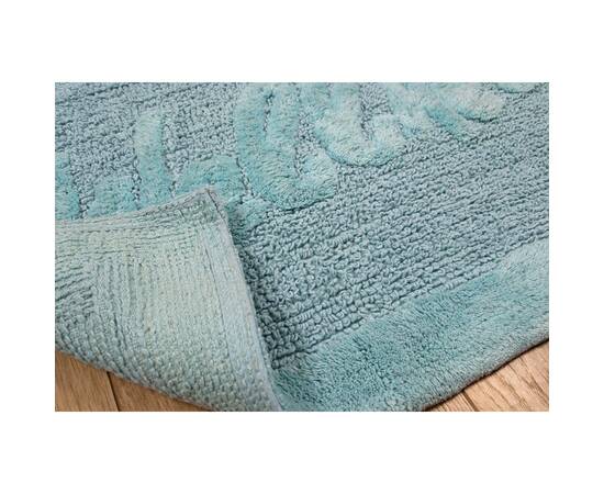 Коврик Irya Welness azzuro 50x80 (svt-2000022242349), Цвет: бирюзовый, Размер: 50x80, изображение 2