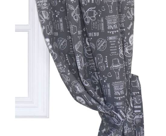 Комплект штор 2шт. GREY Breakfast 170х136 см Прованс (011135), зображення 2