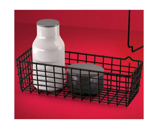 Корзина многофункциональная 33x12x9c черная PANDINO METALTEX (361700 036)