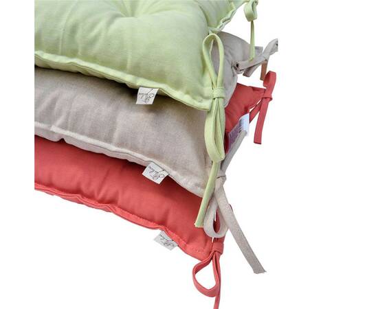 Подушка на стілець 40х40 Беж Прованс (015092), Колір: бежевий, Розмір: 40x40, зображення 4