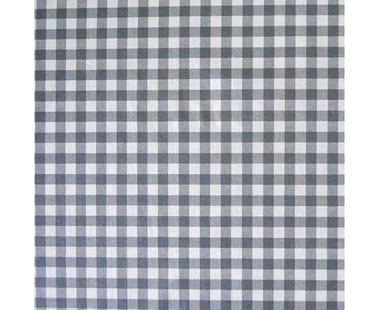 Скатерть пятноустойчивая Симфони 136х220 Сіра клітинка Прованс (015142), Тип: скатерти, Цвет: серый, Форма скатерти: прямоугольная, Размер: 136x220, изображение 2