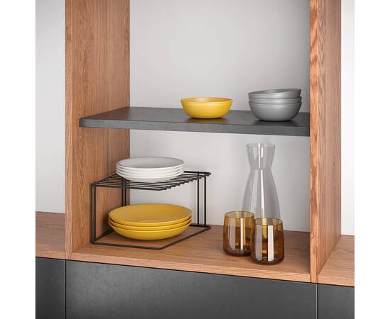 Полка угловая 25x25x15c BOXE LAVA METALTEX (361301)