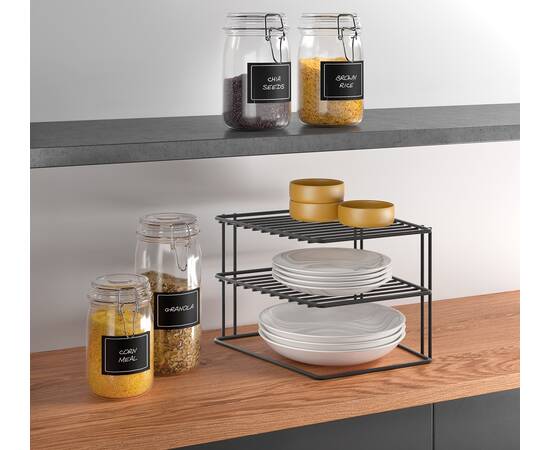 Полка угловая 25x25x19c PALIO LAVA METALTEX (361302)