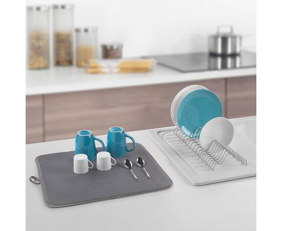 Сушилка для посуды с ковриком DRY-TEX METALTEX (320580)