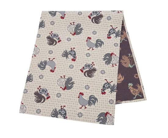 Наперон гобеленовий 45х140 (EDEN465B-45) LiMaSo, Тип: дорожки (раннеры), Цвет: серый, Форма скатерти: прямоугольная, Размер: 45x140, изображение 2