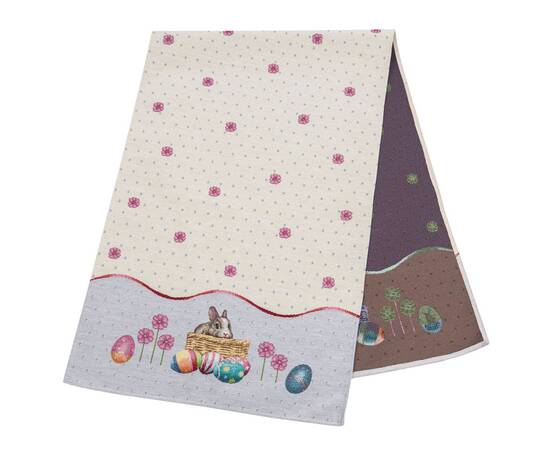 Наперон гобеленовий 37х100 (RUNNER647-37) LiMaSo, Тип: доріжки (раннери), Основний колір: червоний, Форма скатертини: прямокутна, Розмір: 37x100, зображення 2