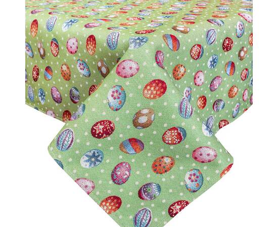 Скатертина гобеленова O140 (EDEN865-140D) LiMaSo, Тип: скатерти, Цвет: салатовый, Форма скатерти: круглая, Размер: Ø140, изображение 2