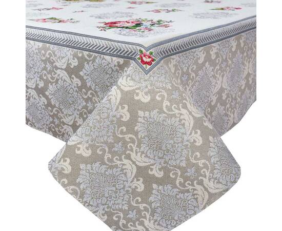 Скатертина гобеленова 137х137 (RUNNER386LI-137) LiMaSo, Тип: скатертини, Основний колір: бежевий, Форма скатертини: квадратна, Розмір: 137x137, зображення 2