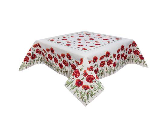 Скатертина гобеленова 137х280 (RUNNER759-280) LiMaSo, Тип: скатерти, Цвет: красный, Форма скатерти: прямоугольная, Размер: 137x280, изображение 2