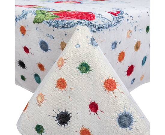 Скатертина гобеленова 137х137 (RUNNER850-137) LiMaSo, Тип: скатерти, Цвет: красный, Форма скатерти: квадратная, Размер: 137x137, изображение 2