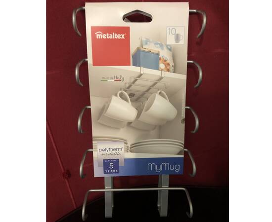 Держатель для чашек 14х28х6 см MY-MUG METALTEX (364928)