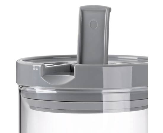 Емкость для хранения сыпучих KELA Arik белая 1,2 л, 10,5х19 см (12106)