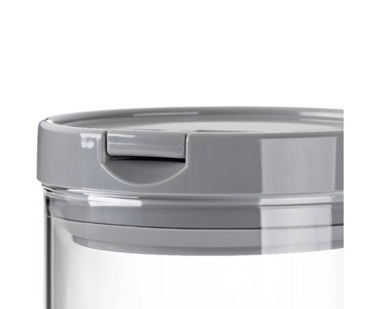 Емкость для хранения сыпучих KELA Arik белая 1,2 л, 10,5х19 см (12106)