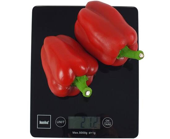 Весы кухонные KELA Pinta, черные (15741)