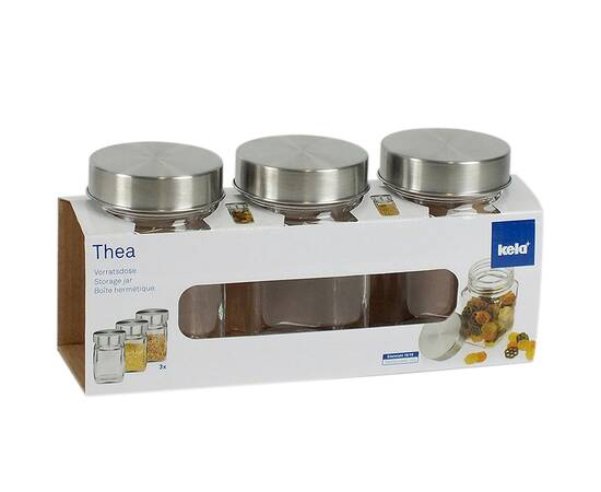 Набор емкостей для хранения сыпучих KELA Thea, 3 шт. (11921)