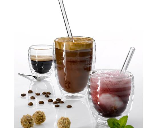 Набор стаканов для капучино с двойными стенками KELA Cesena, 200 мл, 2шт. (12411)