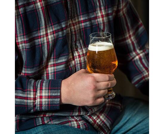 Бокал Birrateque, для пива, 540 мл (2 шт./уп.) Luigi Bormioli (11825/02)